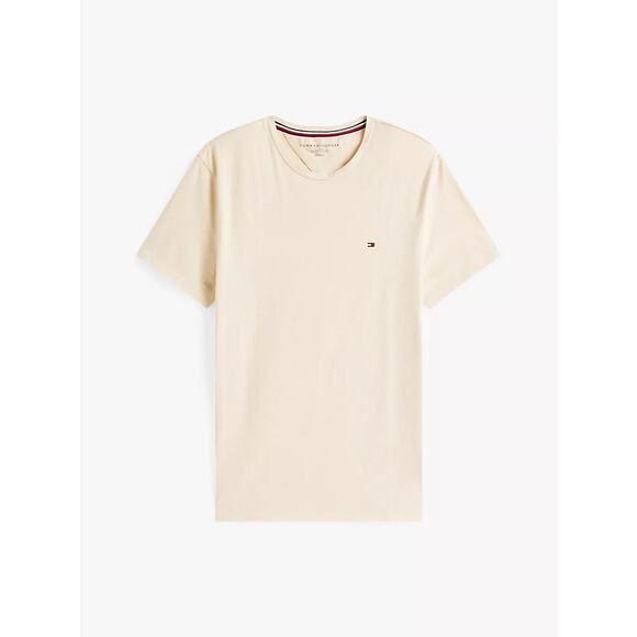 Tommy Hilfiger - Slim Fit T-Shirt - Medium - Beige Heather - NWT & PACKAGING - Picture 1 of 7